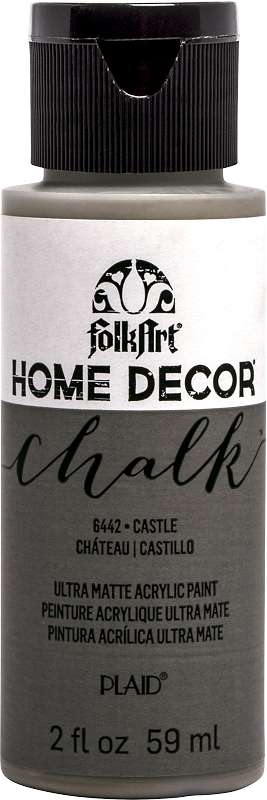 FolkArt Home Decor Chalk Paint 2oz Castle
