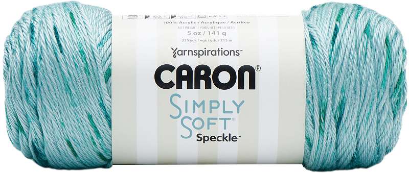 Caron Simply Soft Speckle Yarn Abyss