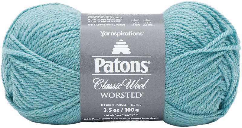 Patons Classic Wool Yarn Teal Chalk