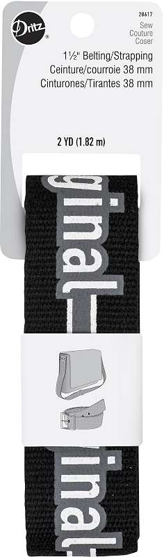 Dritz Message Belt/Strap Original (Black)