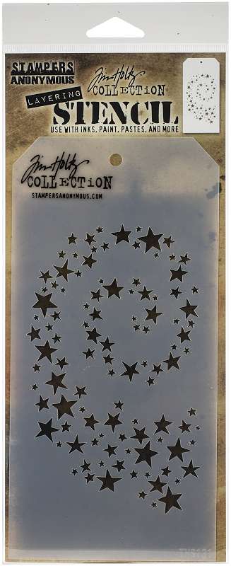 Tim Holtz Layered Stencil 4.125"X8.5" Hocus Pocus
