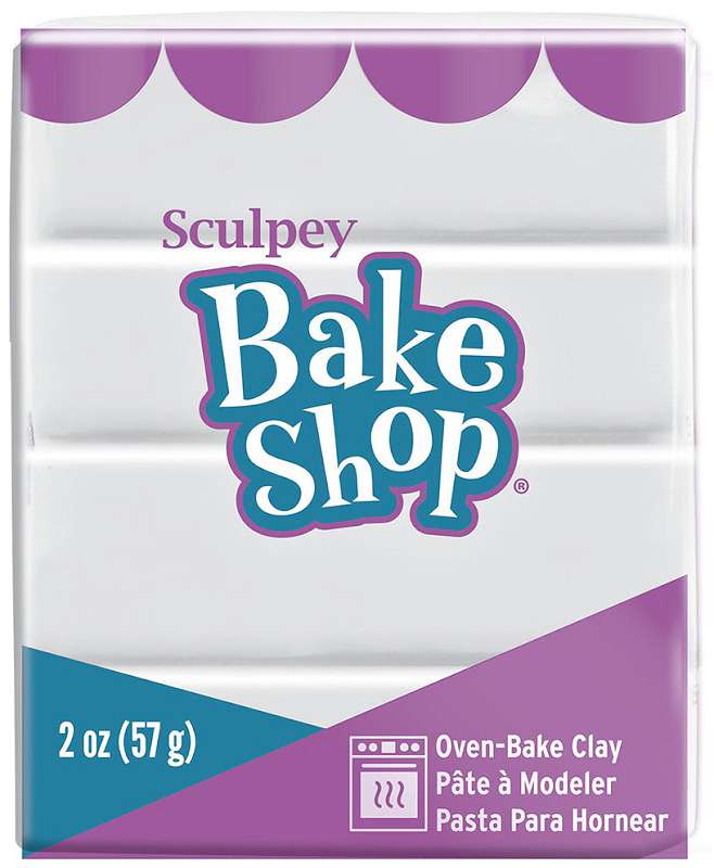 Sculpey Bake Shop Oven-Bake Clay 2oz White