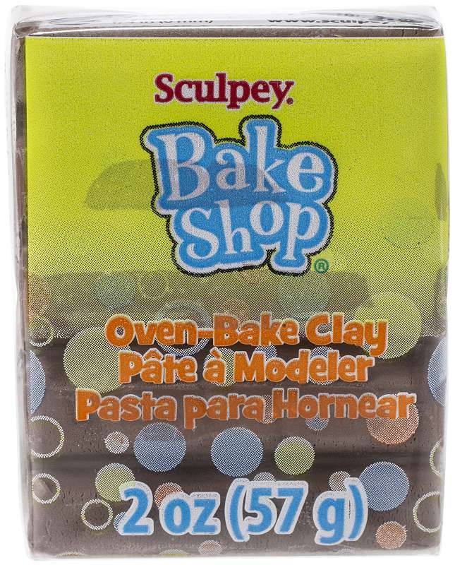 Sculpey Bake Shop Oven-Bake Clay 2oz Brown