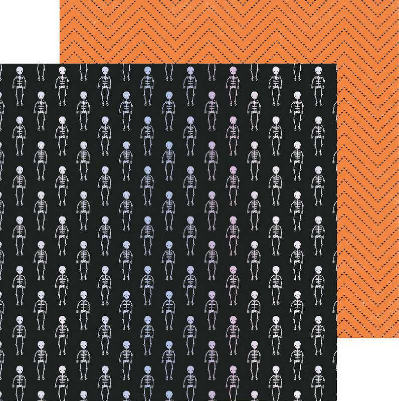 Hey, Pumpkin Double-Sided Foiled Cardstock 12"X12" Moonlit