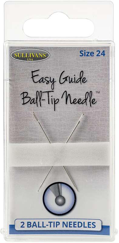 Sullivan's Easy Guide Ball-Tip Needles 2/Pkg Size 24 (40mm)
