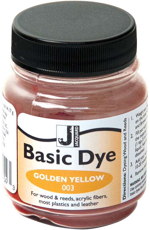 Jacquard Basic Dye .5oz Golden Yellow