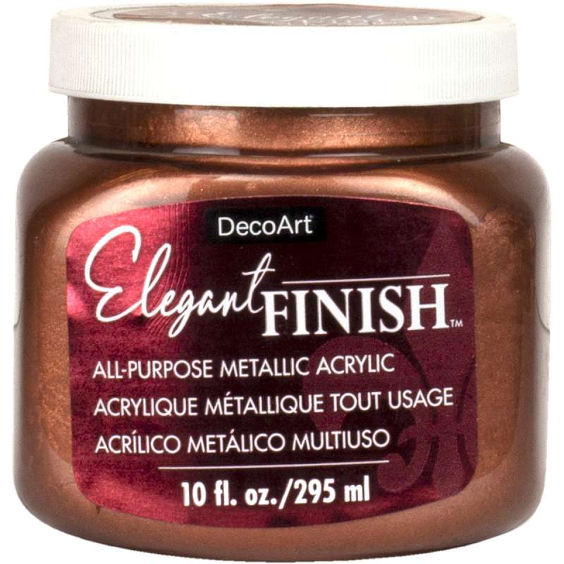 Elegant Finish Metallic Paint 10oz Worn Penny