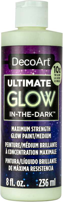 Ultimate Glow-In-The-Dark Paint 8oz  