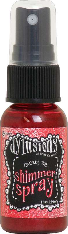 Dylusions Shimmer Sprays 1oz Cherry Pie