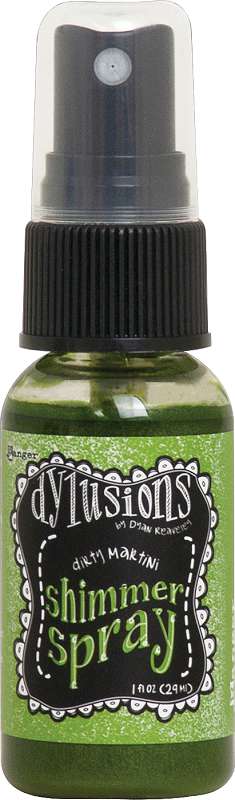 Dylusions Shimmer Sprays 1oz Dirty Martini