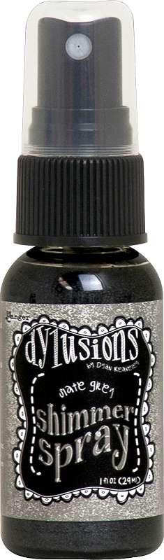 Dylusions Shimmer Sprays 1oz Slate Grey