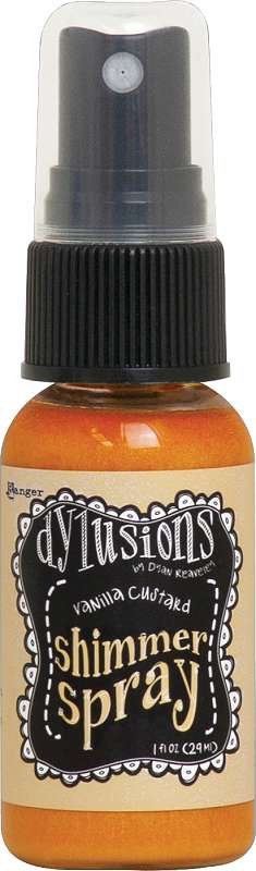 Dylusions Shimmer Sprays 1oz Vanilla Custard