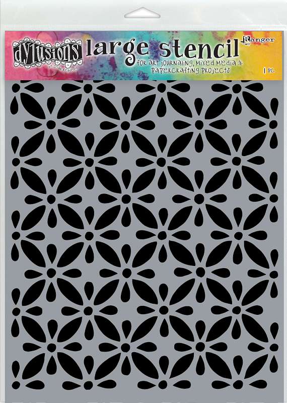 Dyan Reaveley's Dylusions Stencils 9"X12" Quilts