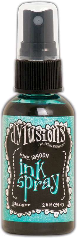 Dylusions Ink Spray 2oz Blue Lagoon