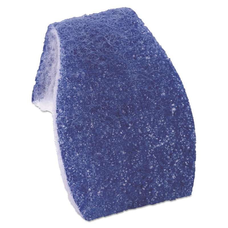 Scotch-Brite™ Disposable Toilet Scrubber Refill, Blue/White, 6/Pack