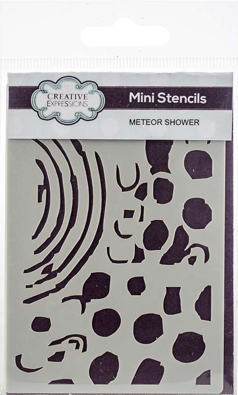 Creative Expressions Mini Stencil Meteor Shower