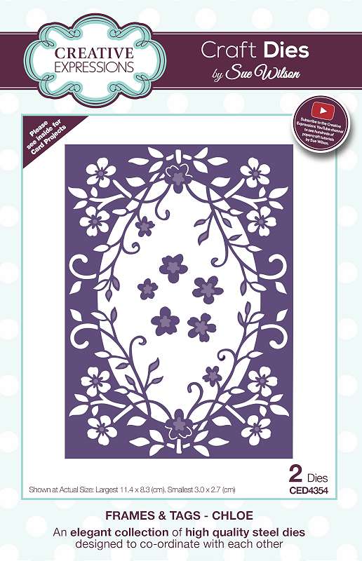 Creative Expressions Craft Dies By Sue Wilson Chloe