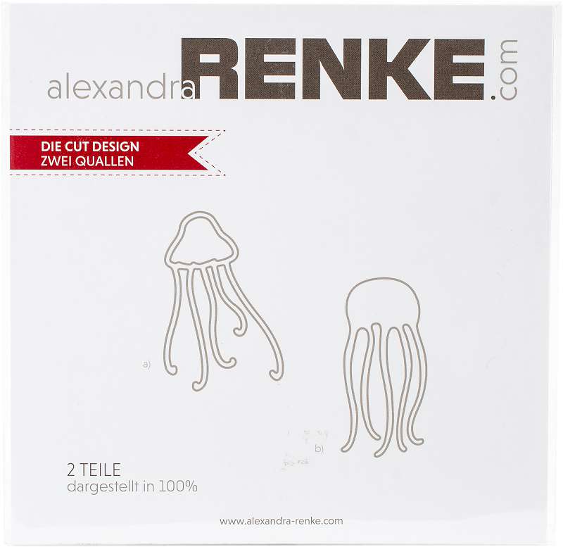 Alexandra Renke Dies Two Jellyfish 1.2"X1.91", .91"X .92"