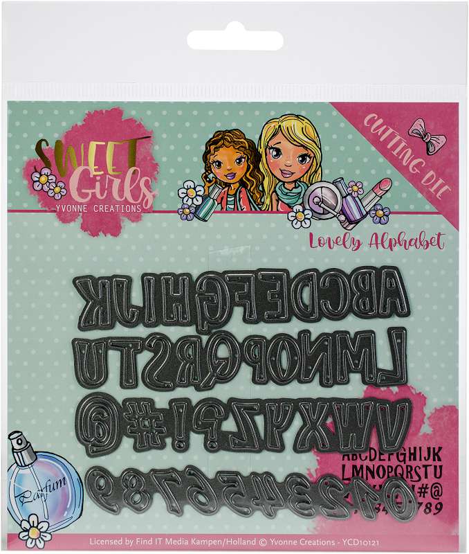 Find It Trading Yvonne Creations Sweet Girls Die Lovely Alphabet