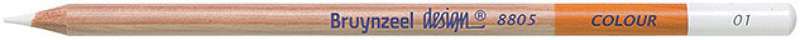 Bruynzeel Design Coloured Pencil White
