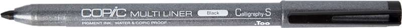 Copic Multiliner Black Calligraphy Pen Small
