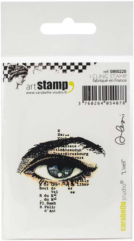 Carabelle Studio Cling Stamp Small The Eye