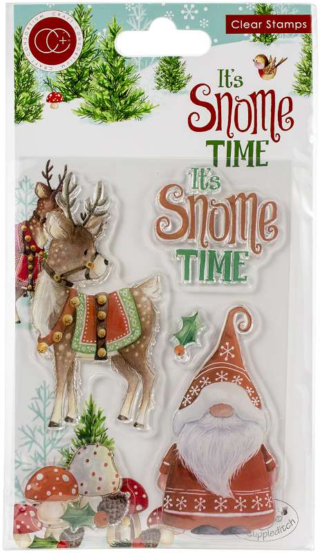Craft Consortium A5 Clear Stamps It's Snome Time