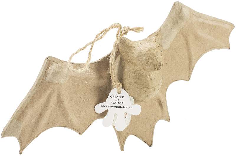 Paper-Mache Figurine 4.5" Bat