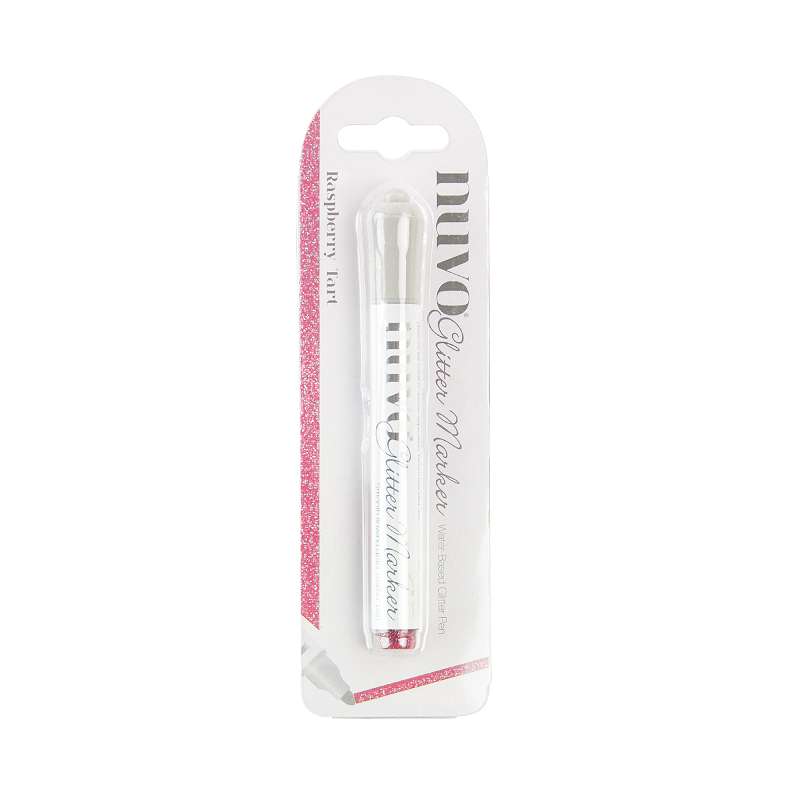 Nuvo Glitter Markers Raspberry Tart