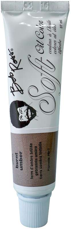 Bob Ross Soft Oil Color Paint 37ml Burnt Umber