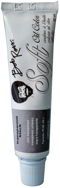 Bob Ross Soft Oil Color Paint 37ml Transparent Black