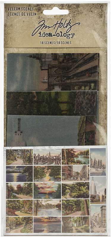 Idea-Ology Vellum Scenes 18/Pkg  