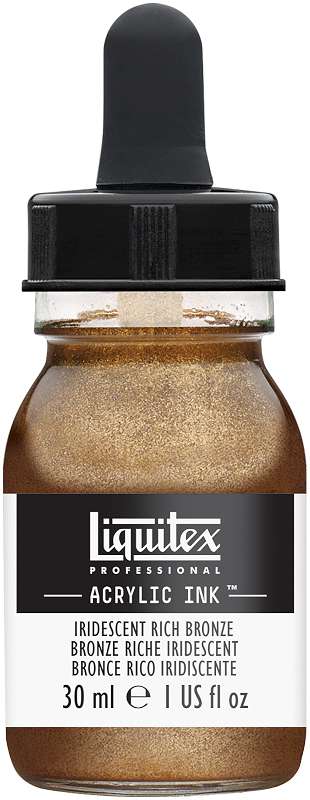 Liquitex Ink 30ml Iridescent Rich Bronze