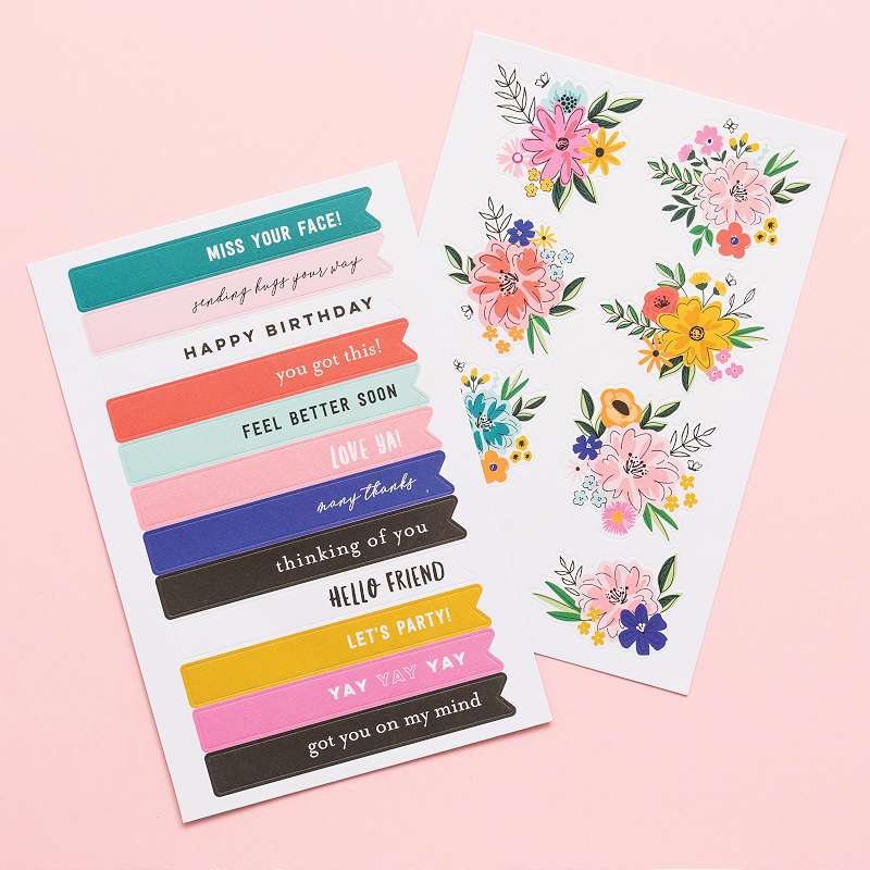 Jen Hadfield Hey, Hello Sticker Book  