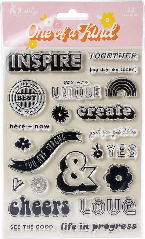 One Of A Kind Clear Stamps 