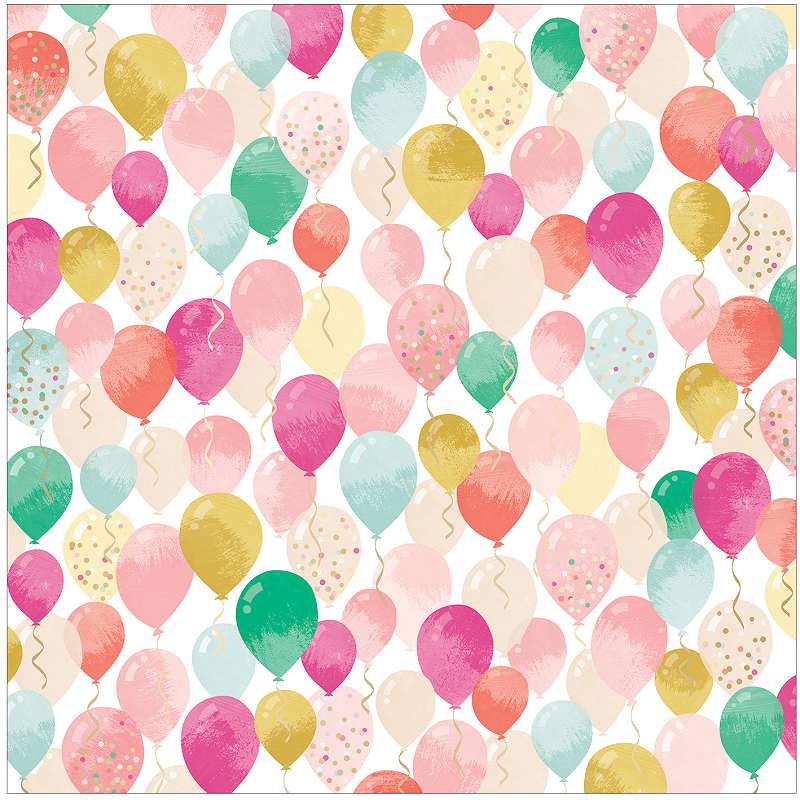 And Many More Specialty Paper 12"X12" Acetate W/Champagne Foil
