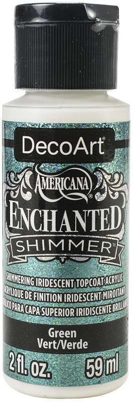 Americana Enchanted Shimmer Paint 2oz-Green