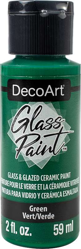 DecoArt Glass Paint 2oz-Green