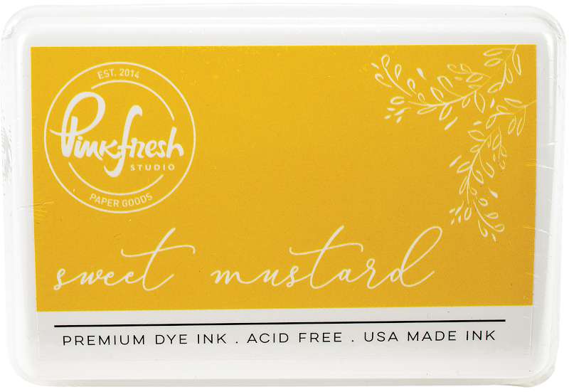 Pinkfresh Studio Premium Dye Ink Pad Sweet Mustard