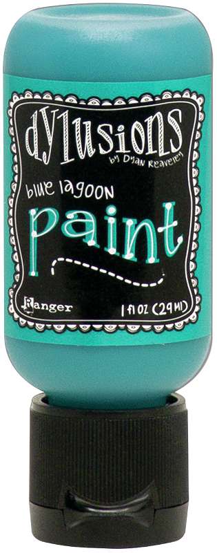 Dylusions Acrylic Paint 1oz Blue Lagoon