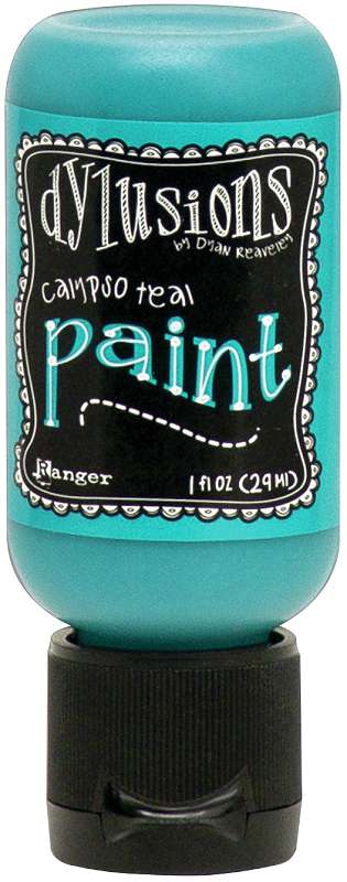 Dylusions Acrylic Paint 1oz Calypso Teal
