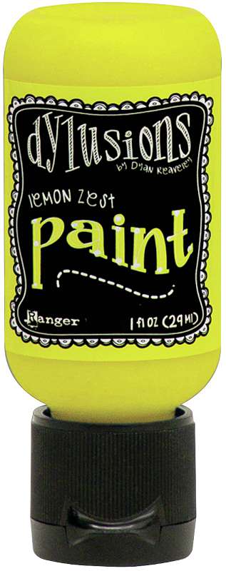 Dylusions Acrylic Paint 1oz Lemon Zest