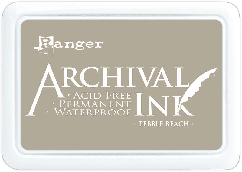 Ranger Archival Ink Pad #0 Pebble Beach