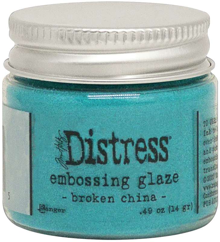 Tim Holtz Distress Embossing Glaze  Broken China