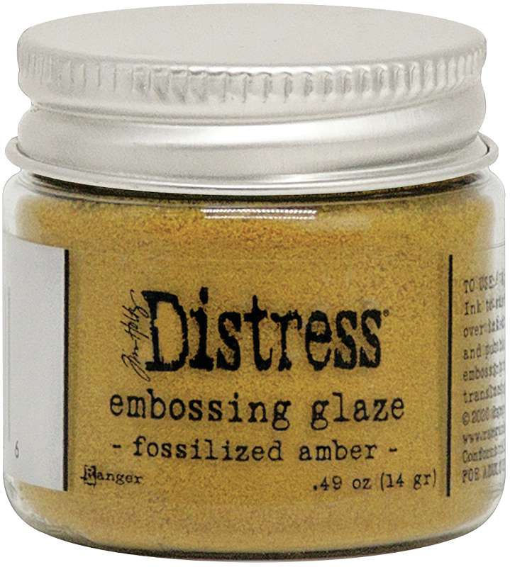 Tim Holtz Distress Embossing Glaze  Fossilized Amber