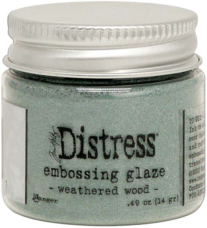 Tim Holtz Distress Embossing Glaze  Weathered Wood