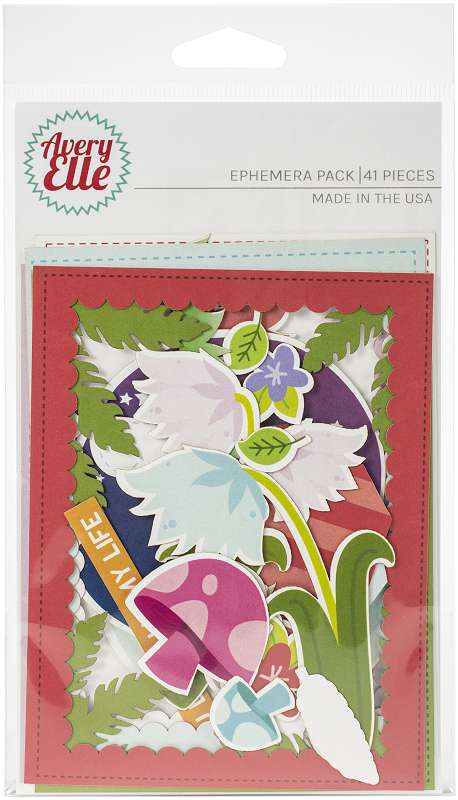 Avery Elle Ephemera Pack Fairy, 41/Pkg