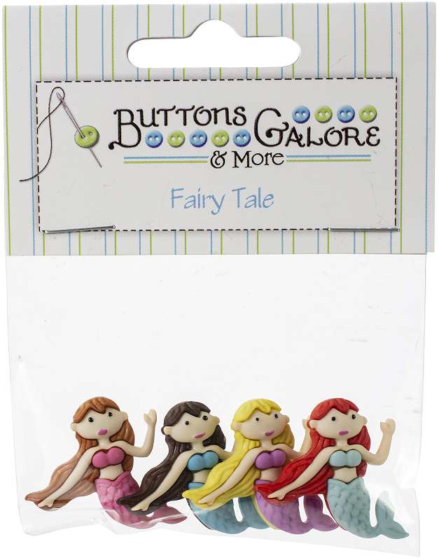 Buttons Galore Button Theme Pack Mystic Mermaids