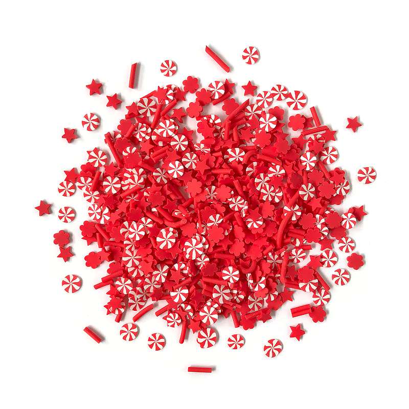 Buttons Galore Sprinkletz Embellishments 12g Very Cherry