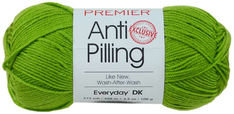 Premier Yarns Anti-Pilling Everyday DK Solids Yarn Green Apple